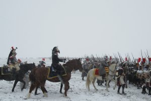 Inscenizacja walk 3 koalicji antynapoleońskiej z wosjakami Napoleona Bonaparte 8