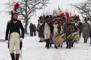 Inscenizacja walk 3 koalicji antynapoleońskiej z wosjakami Napoleona Bonaparte 9