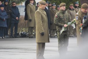 Uroczystość zaprzysiężenia nowych żołnierzy polskich 20