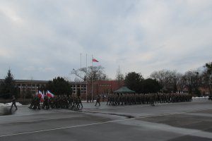 Uroczystość zaprzysiężenia nowych żołnierzy polskich 22